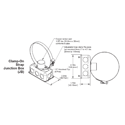 BAPI Strap Temperature Sensor