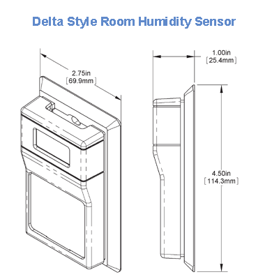 Automated Logic ALC/10K-2-R Room Temperature Sensor