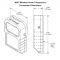 BAPI-Stat 2 Wireless Room Temperature Transmitter Dimensions