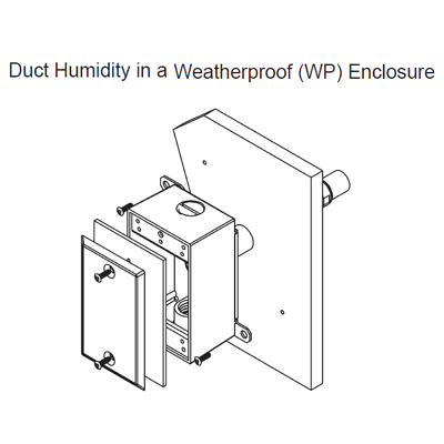 BAPI BA/H200-D-WP Duct Humidity Sensor